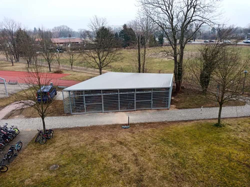 Metallbau Scholz Fahrradunterstand