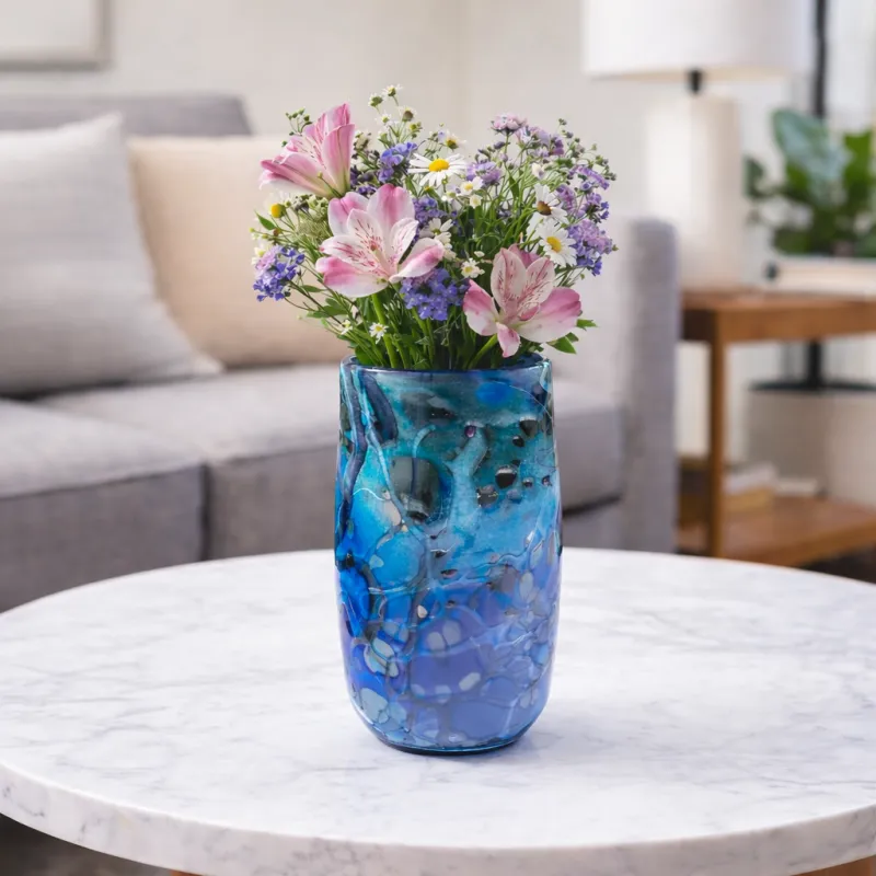 Freeform Glaskunst Vase 'Nouvelle' 