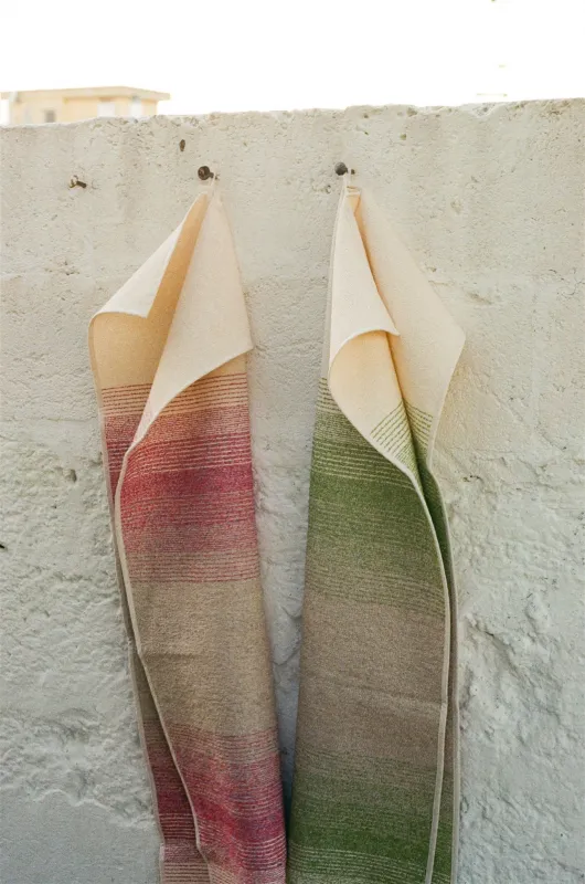 2 Zonen Massagetücher aus Leinenfrotté