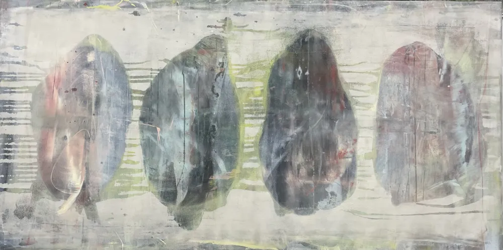 Eines der neuesten Arbeiten „Denkbehälter“