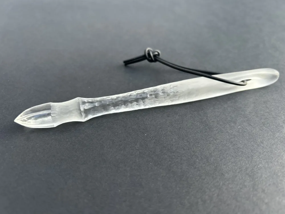 Schreibgerät aus Glas