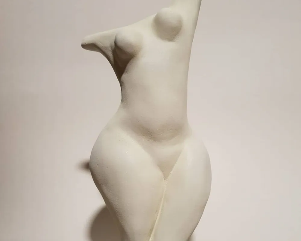 Torso, mixed Media
