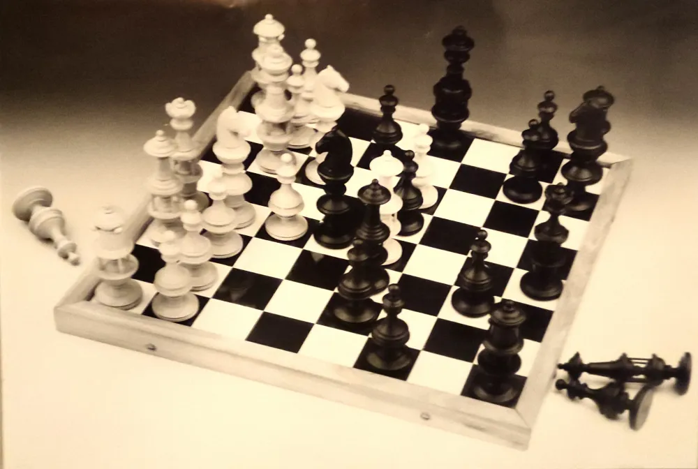 Schachspiel Meisterstück