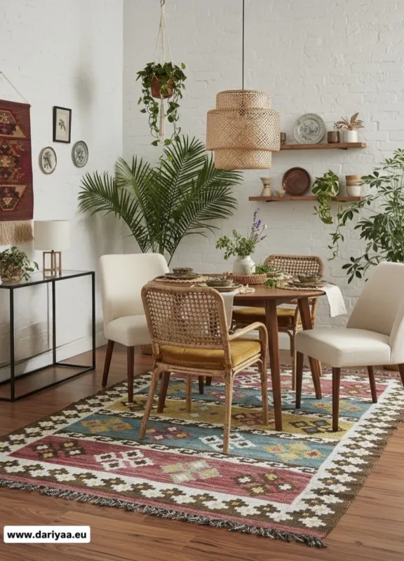 Tropisch im Esszimmer 