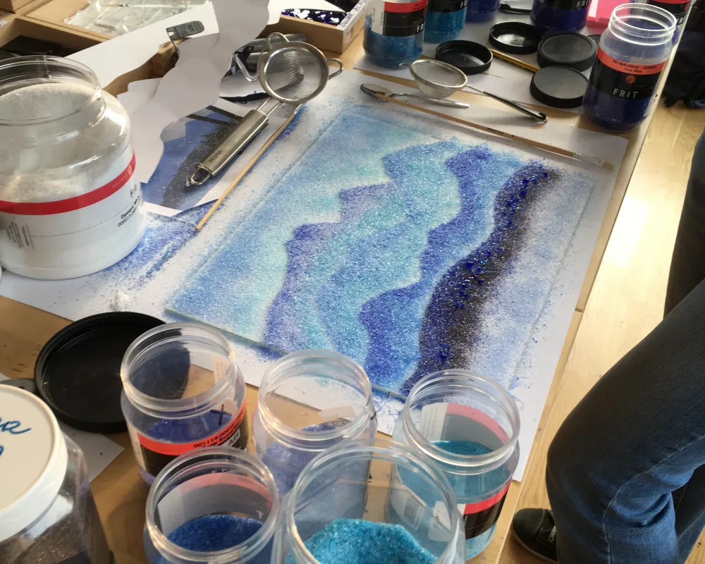 Unsere Glasfusingkurse sind sehr beliebt