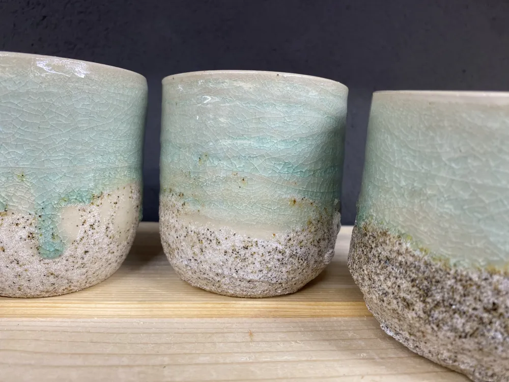 Becher mit echtem Ostseesand 