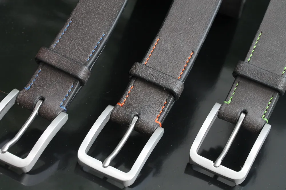 Maßgürtel (Rindleder Croupon/Handnaht)