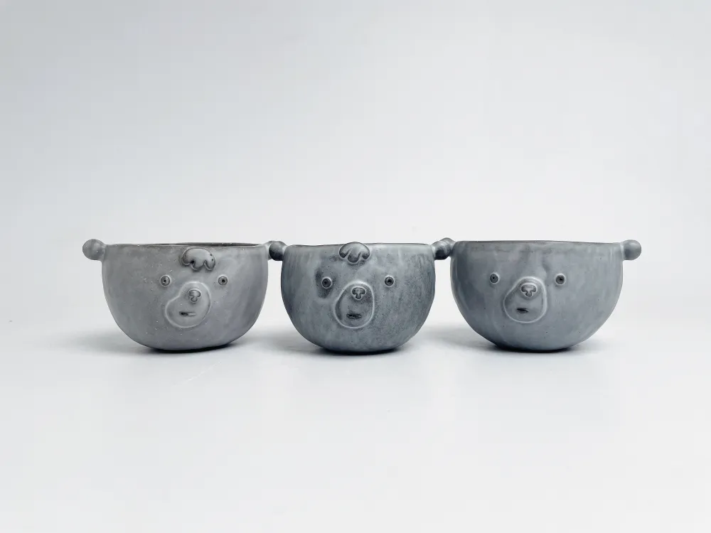 Handbuild Bärchen Tassen 