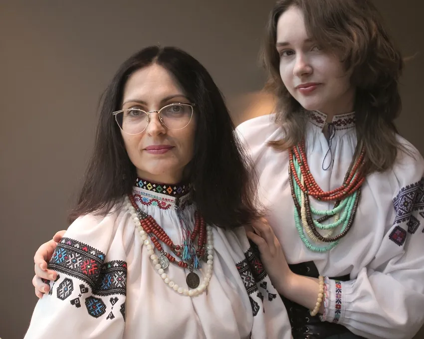 Ukrainische Stickkunst