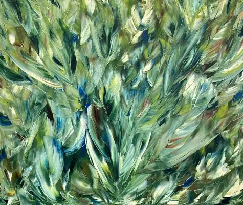  Ölfarbe auf Leinwand - 150 cm x 180 cm x 3cm - Just to dream of Anse Georgette - 