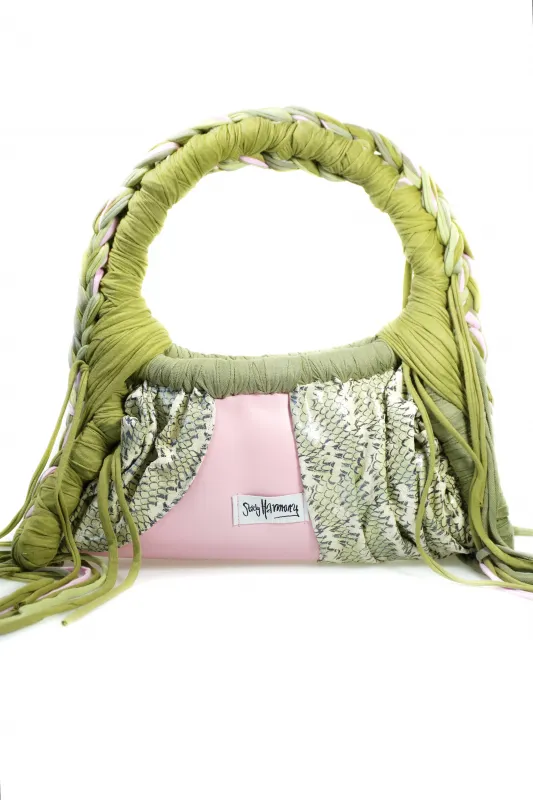 Stickyharmony PALM SPRINGS MIDI abstract leather design
