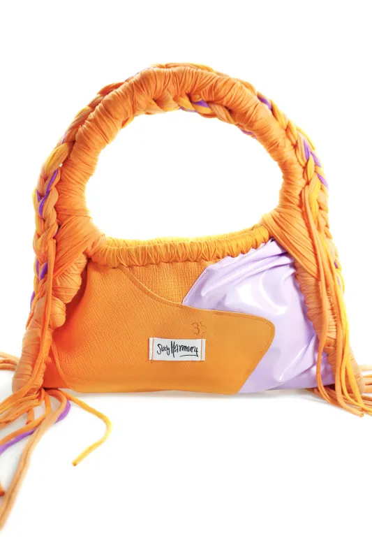 Stickyharmony GIGI MIDI abstract leather design