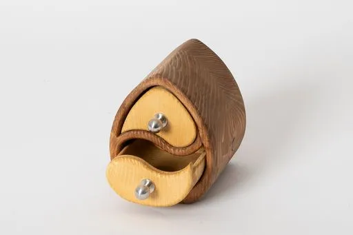 Holzkästchen mit 2 Schubladen