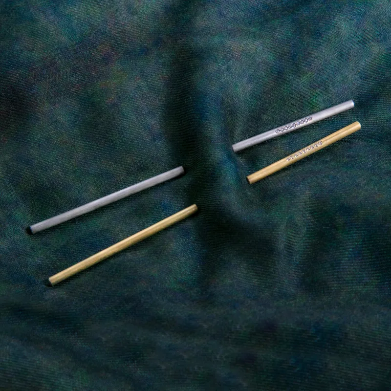 SchmuckSchießNadeln, 750 Gelbgold, 750 Weißgold, Brillianten