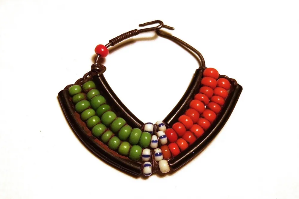 Ohranhänger von Samburu-Frau, Kenia, 1977