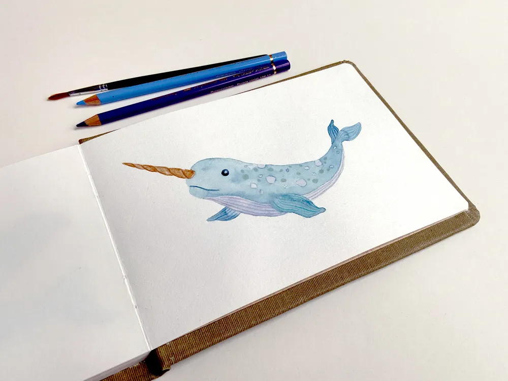 Laura&Lou Kinder Papeterie Aquarell Illustration