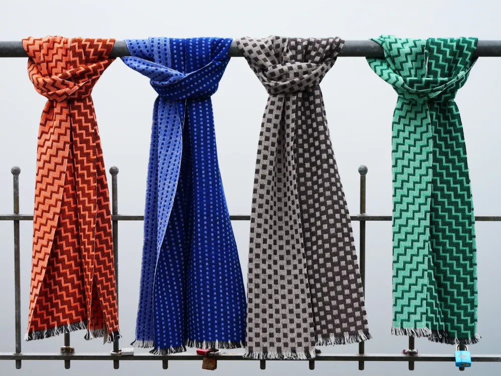 Schals Doppelgewebe Kaschmir/Lambswool