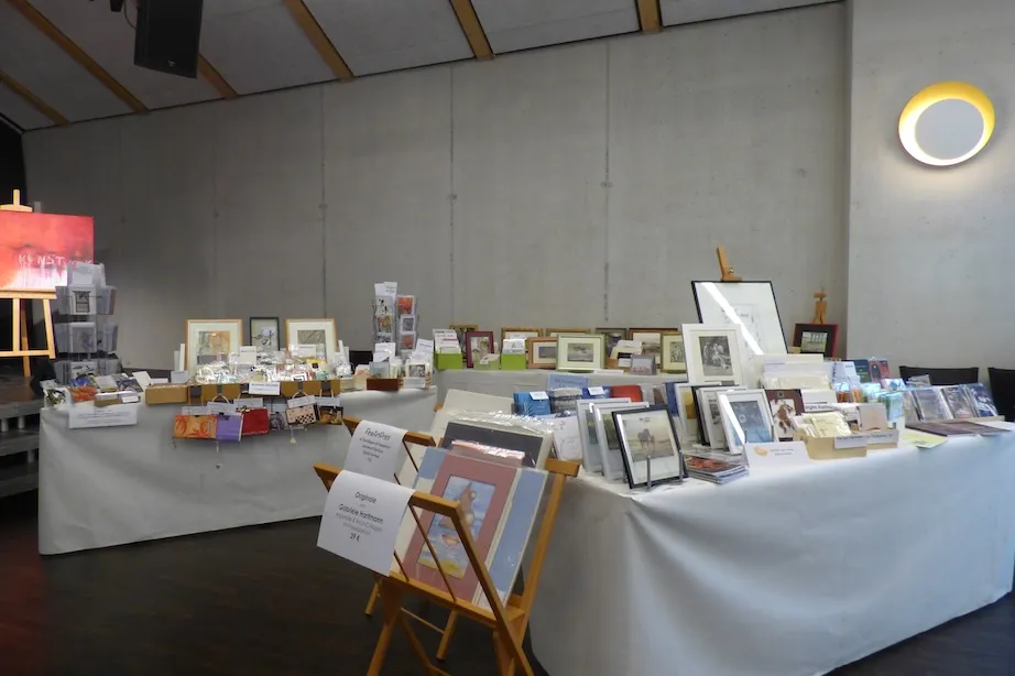 der bon-say-verlag auf dem Kunstmarkt 2025 in Höhr-Grenzhausen