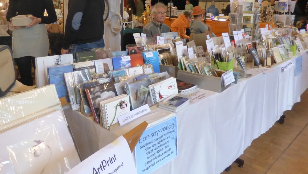 der bon-say-verlag auf der KREATIVA 2025 in Braunfels