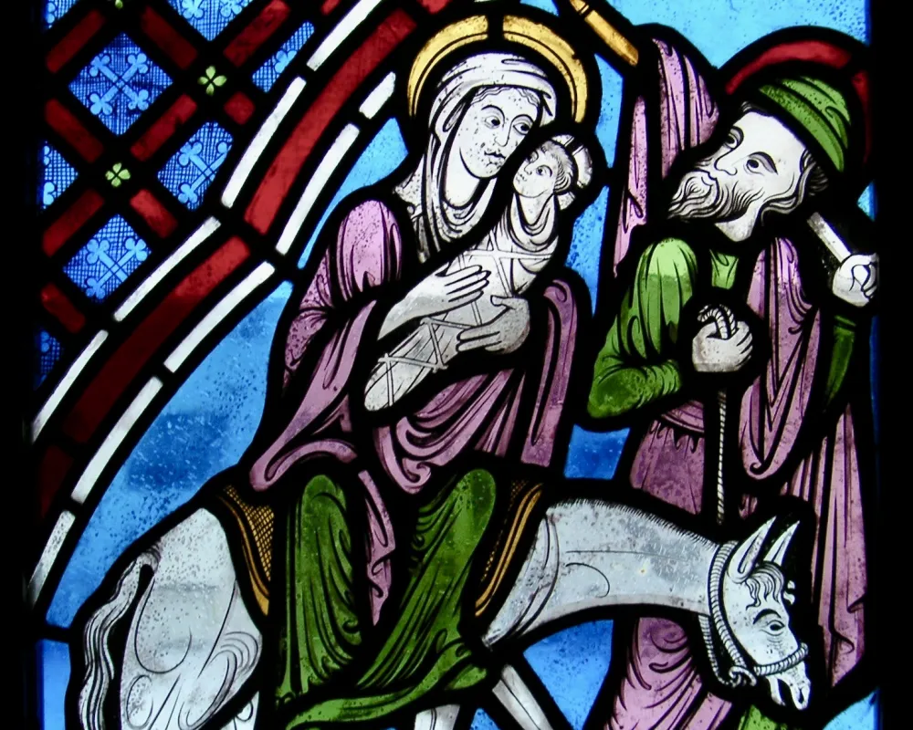 Mittelalterliche Glasmalerei