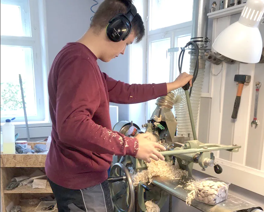 Herstellung der Drehteile