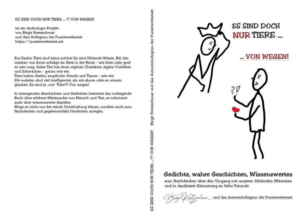 Birgit Kretzschmar Buch "Es sind doch nur Tiere?! Von wegen!"