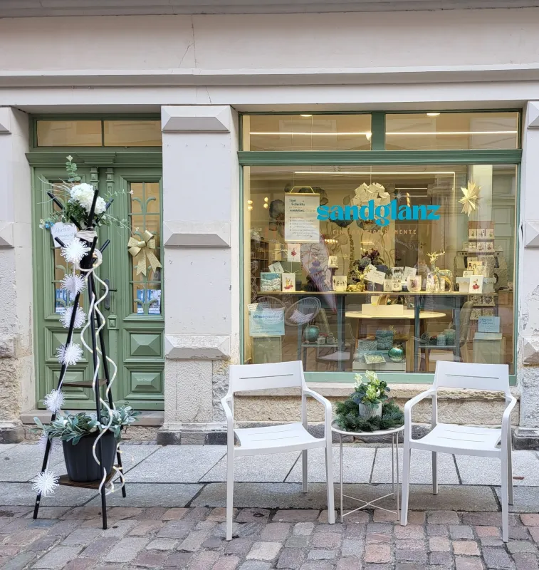 So sieht mein Lädchen von außen aus.