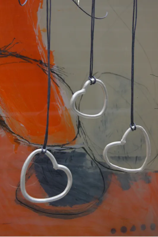 Herzanhänger in Silber925/-