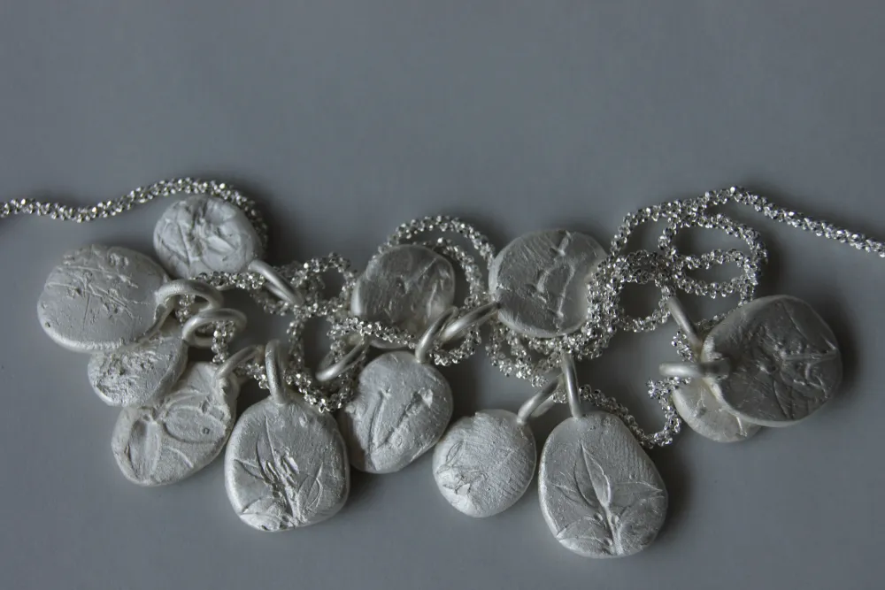 Anhänger "Plättchen" Silber 925/-