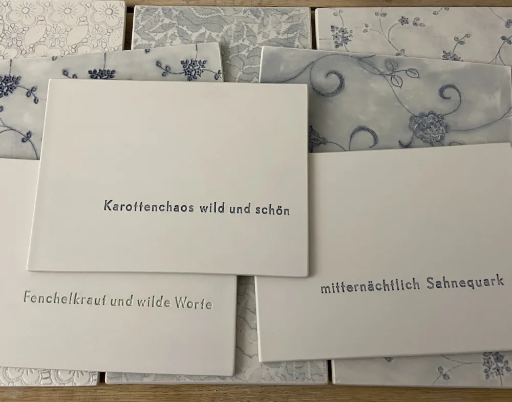 Schriftbretter aus Berlin