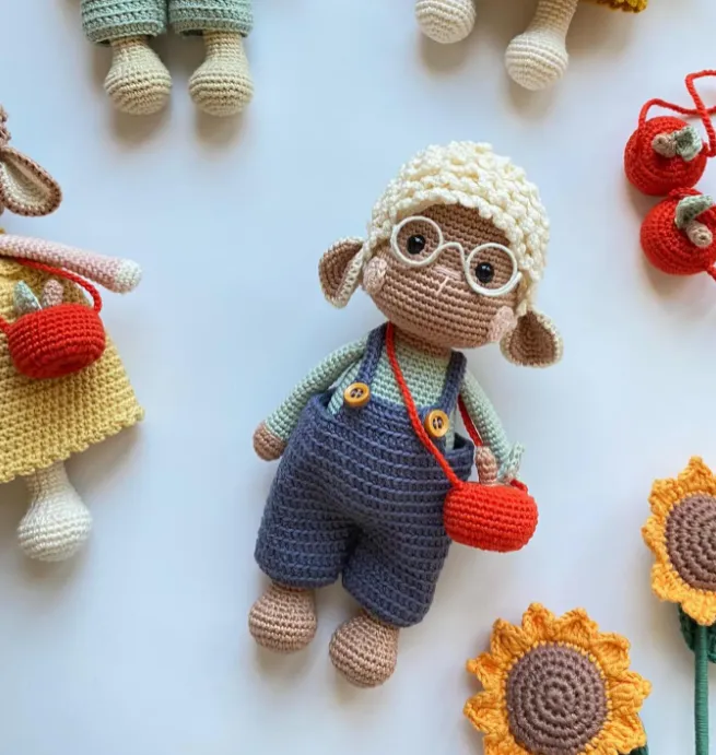 Handgemachte gehäckelte Spielzeug