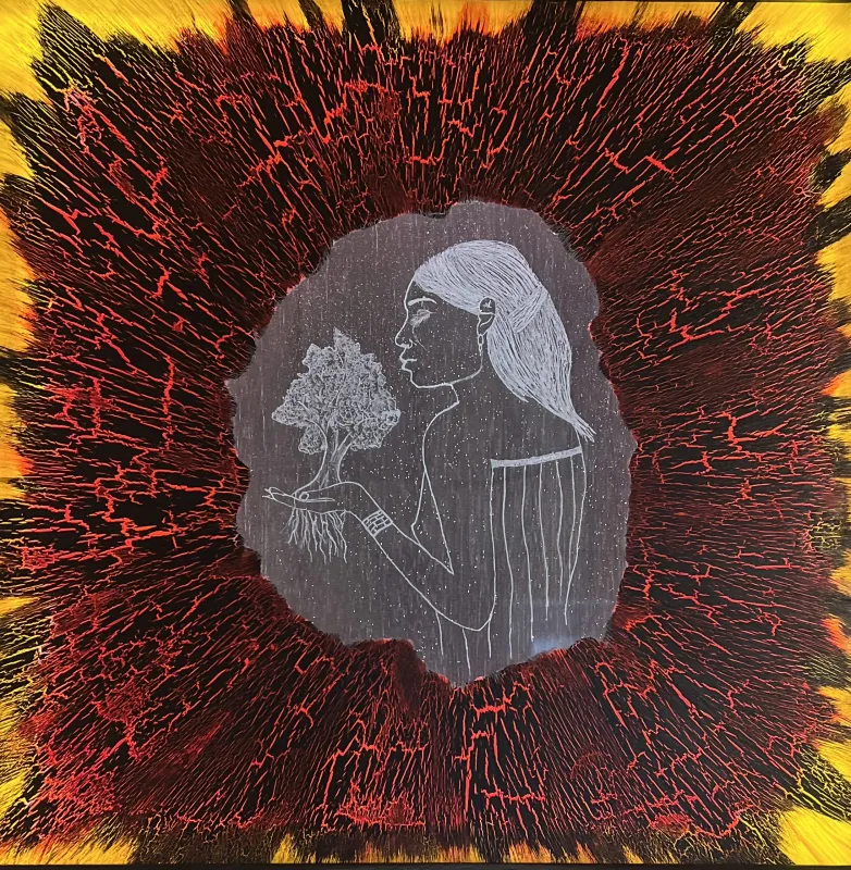 Wandbild (beleuchtet)