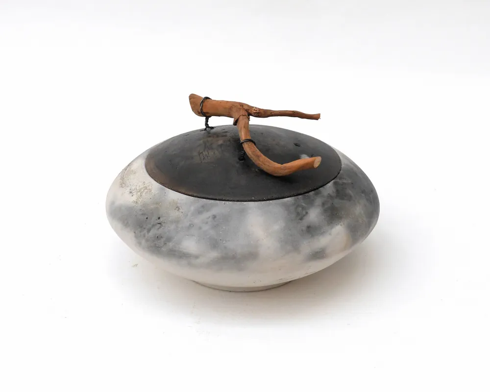 Dose - Rakubrand, Kapselbrand und Wurzelfragment