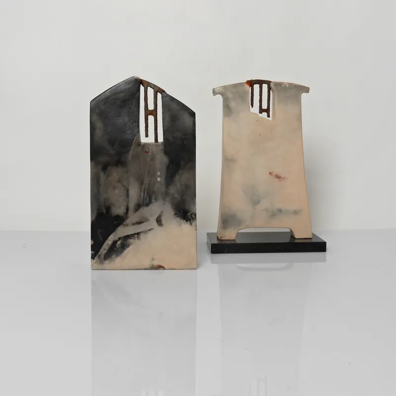 Zwei Hausformen - Kapselbrand