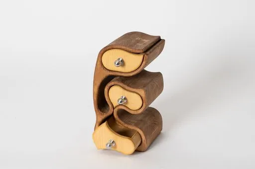 Holzkästchen mit 2 Schubladen