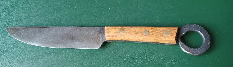 Nachbildung eines keltischen Ringknaufmessers nach Funden im Bereich des nördlichen Saarlands