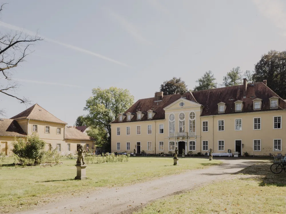 Ansicht Barpckschloss Oberlichtenau