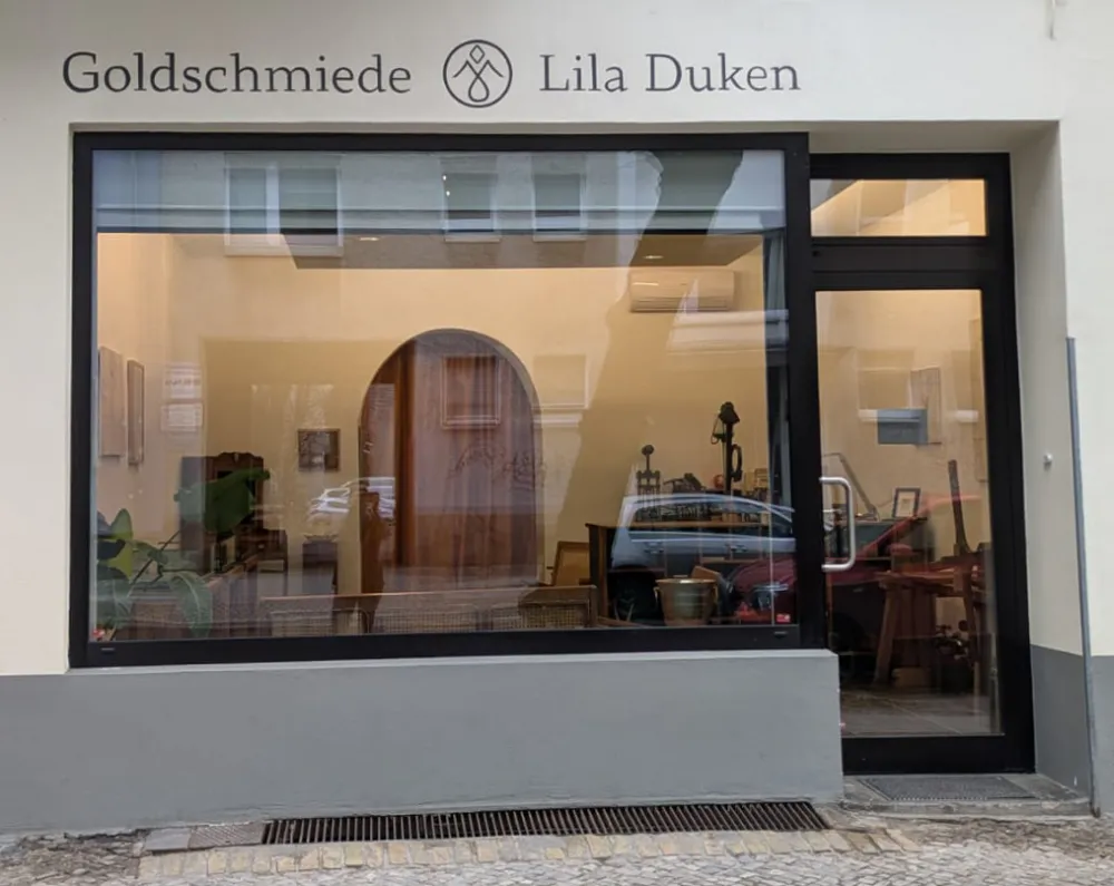 Aussenansicht der Goldschmiede Goethestrasse 17