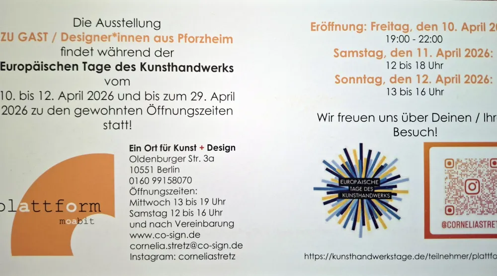 Flyer plattform.moabit