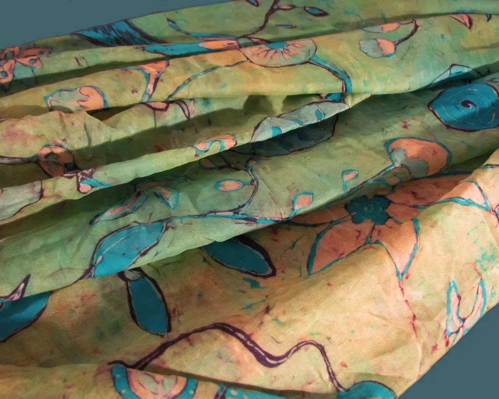 Stoffentwurf für Vorhänge - Musterdesign "Flora" 