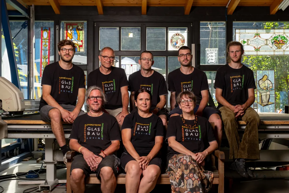 Team der Glaswerkstatt Körner