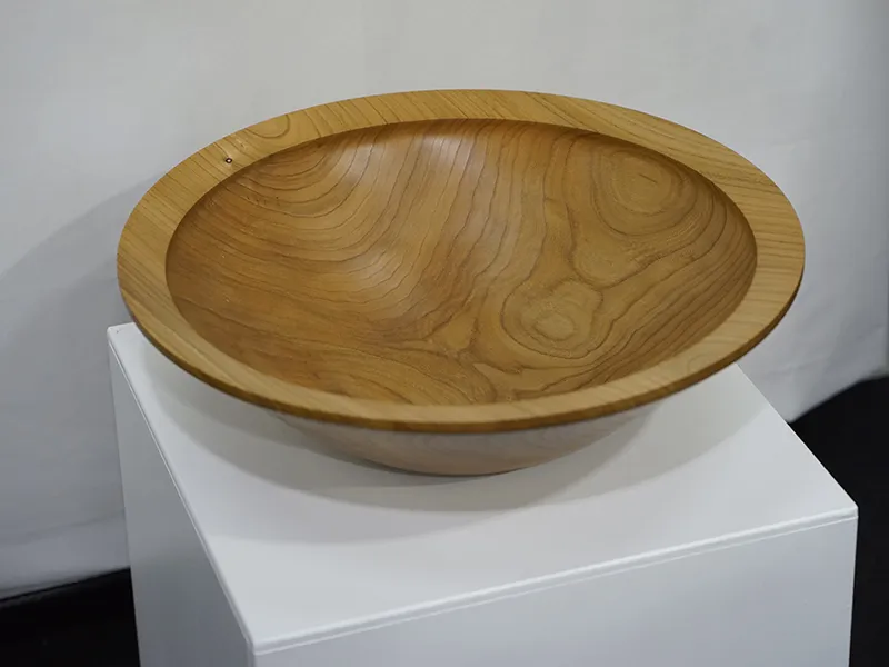 große Schale Ulmenholz