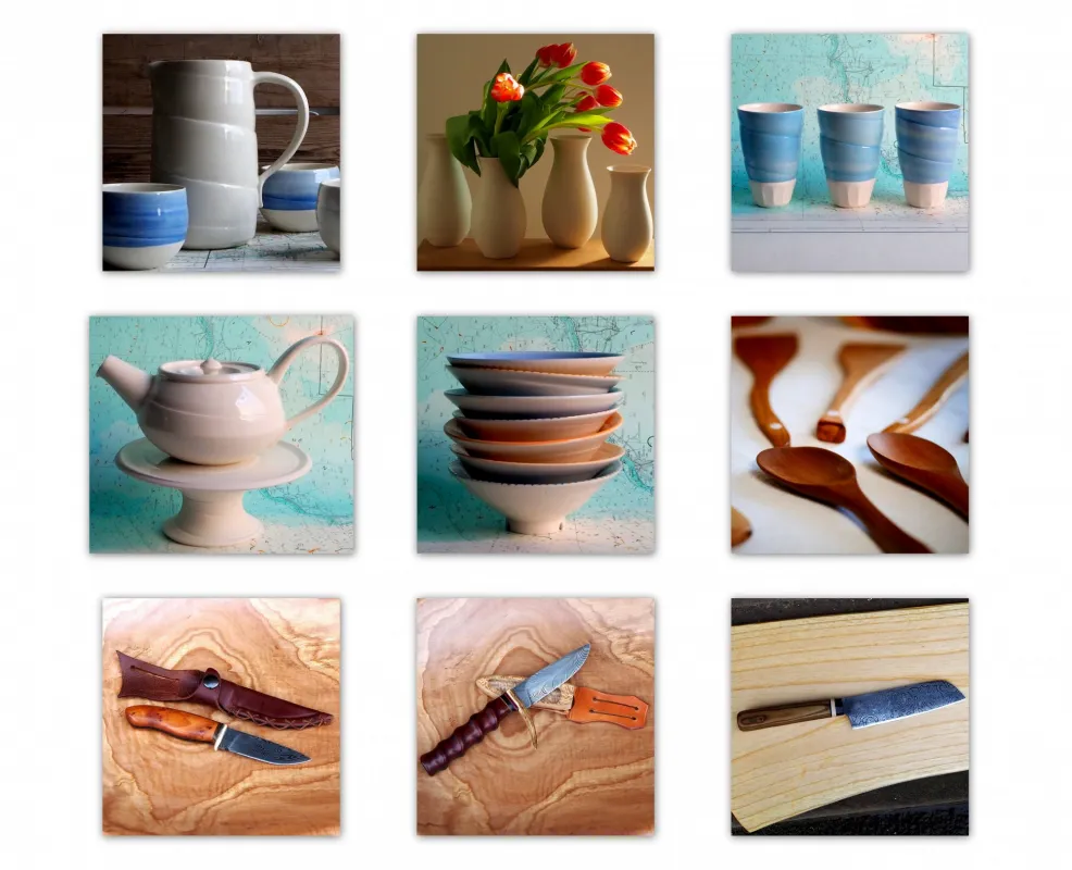 Bilder Keramik  Bohlmann und Messer Rentschler 