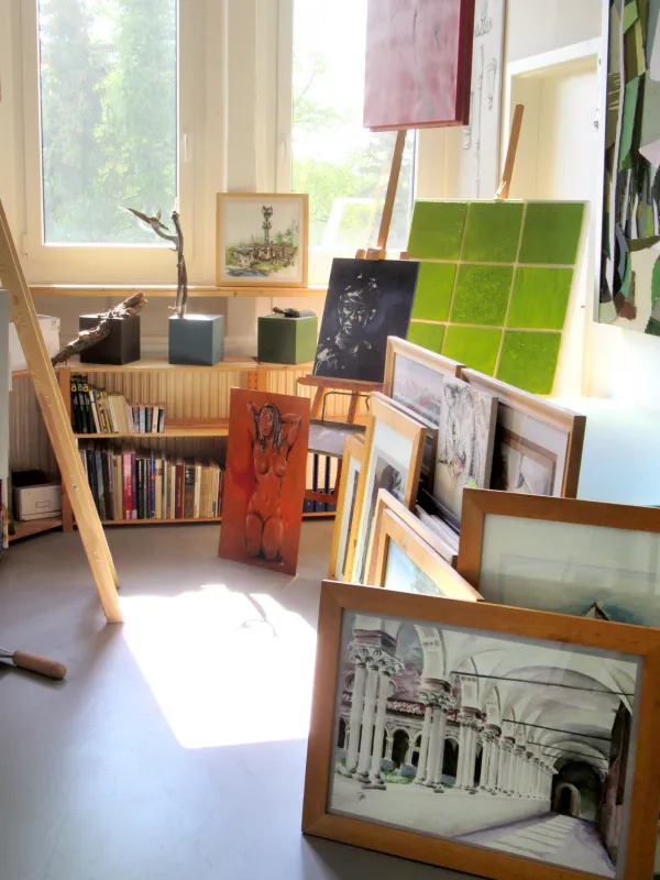 Blick ins Atelier